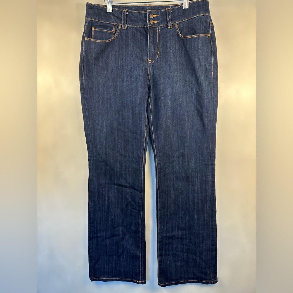 Seven7‎ Women's Jeans 8 Blue Denim Bootcut High Rise Flare
